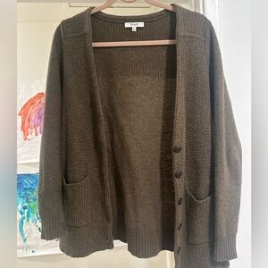 Madewell wool cardigan